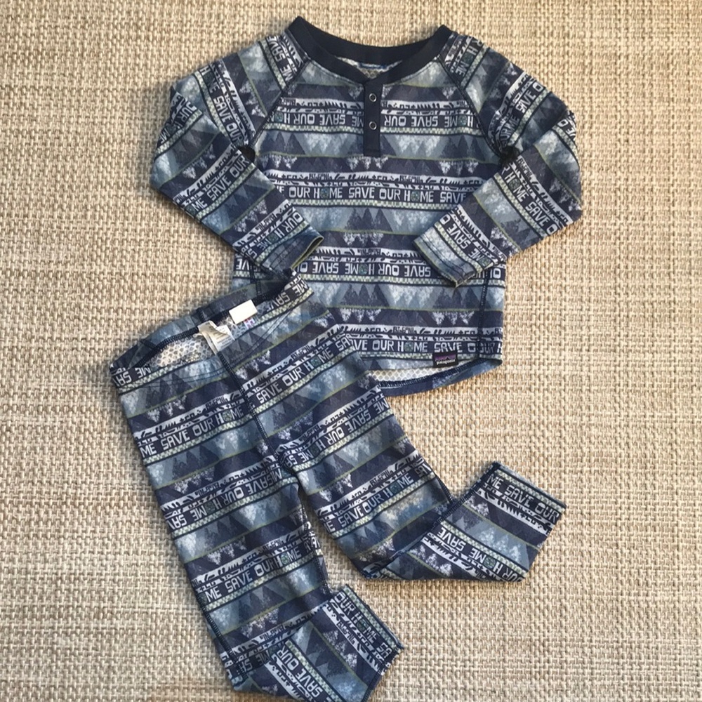Patagonia Base Layer Set (size 3T)